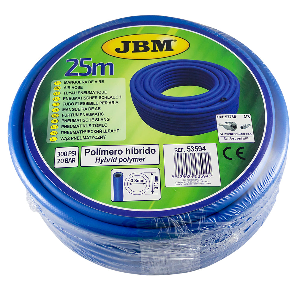 53594-TUBO FLESSIBILE PER ARIA, 8MM - 25 M