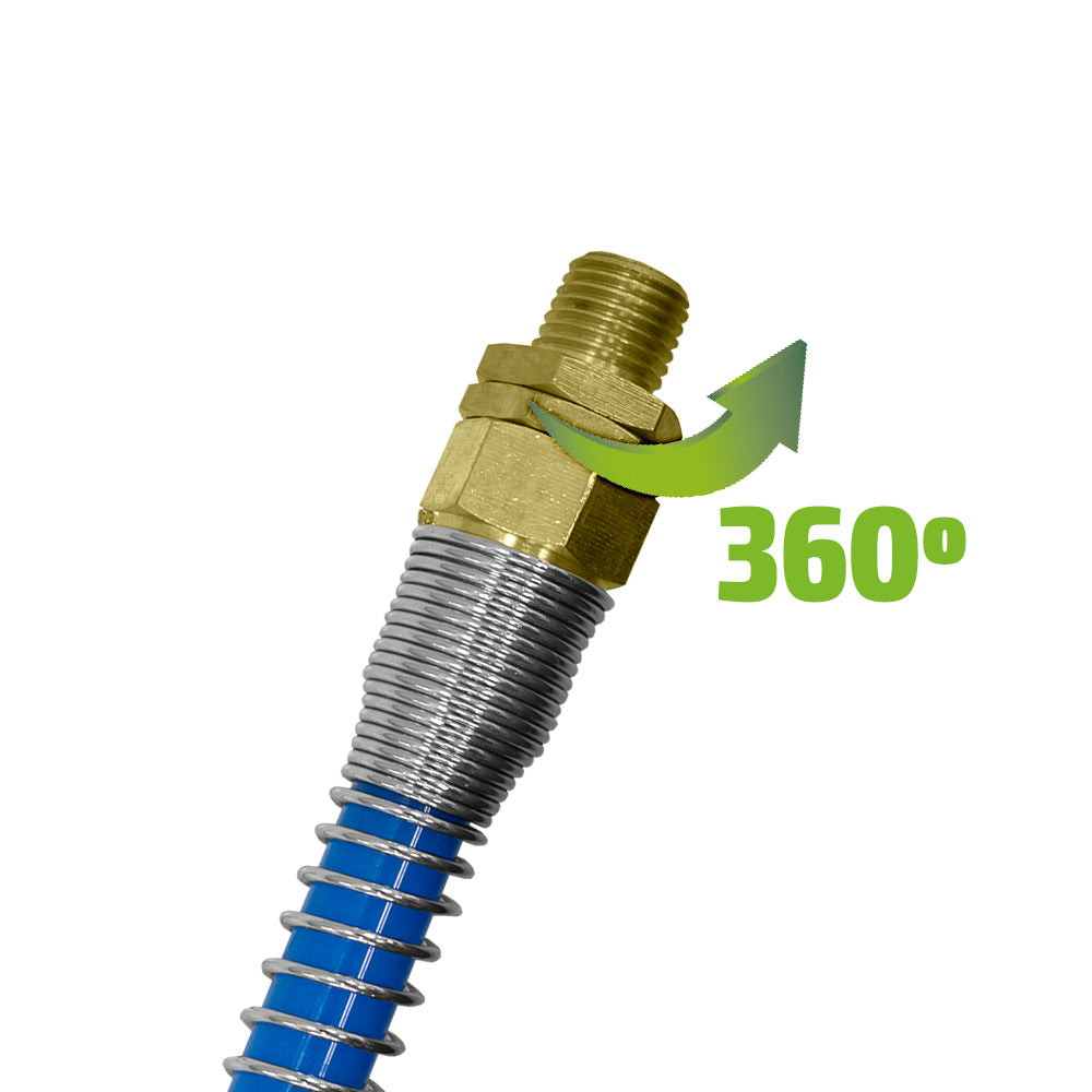 53631 TUBO FLESSIBILE A SPIRALE PER ARIA - 15 M
