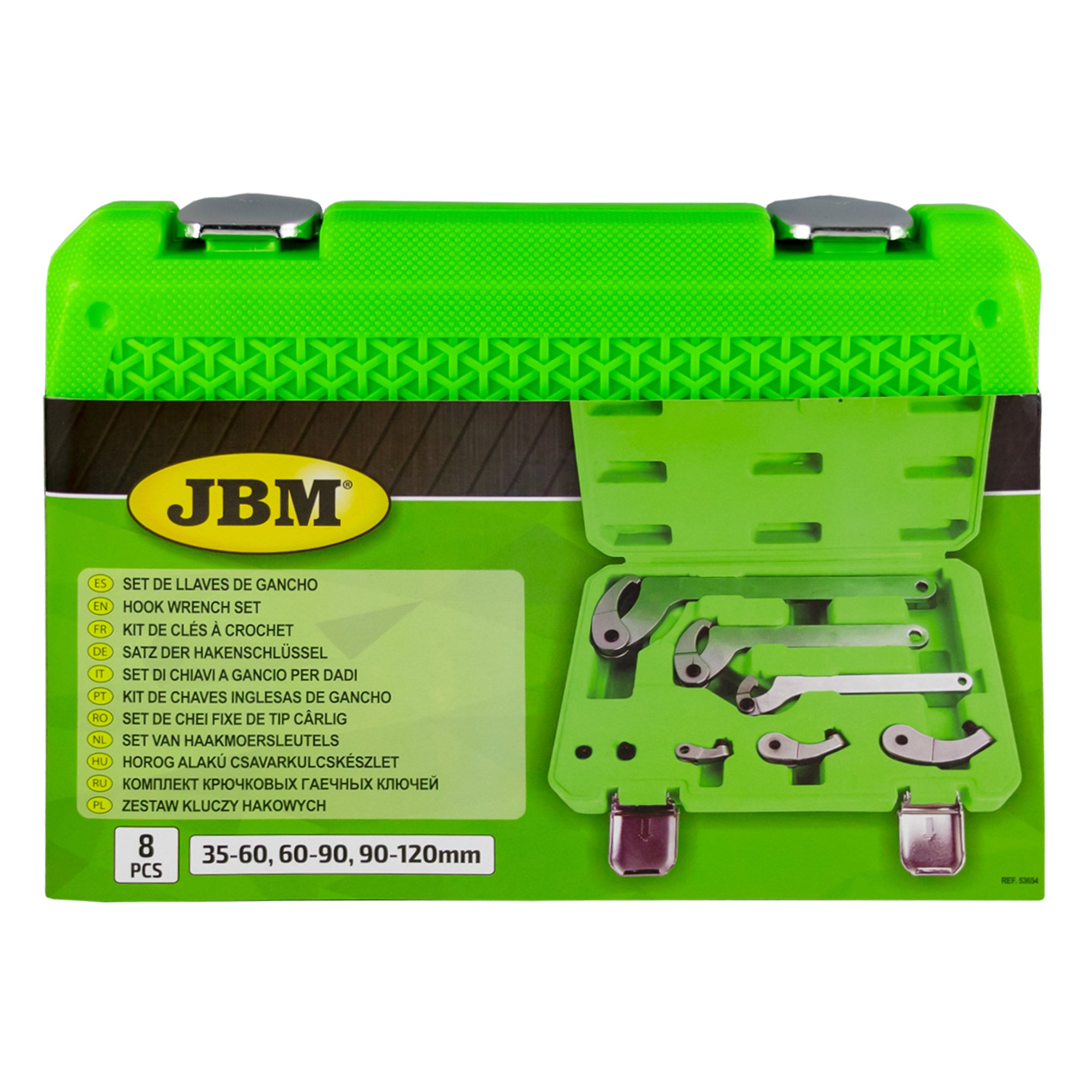 53654 SET DI CHIAVI A GANCIO PER DADI