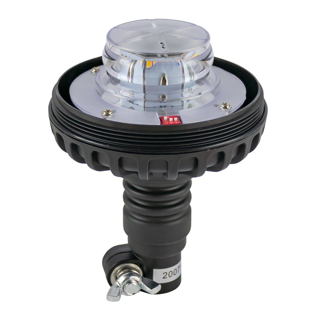 LUCE ROTANTE LED 12-24V BASE FLESSIBILE | 53690
