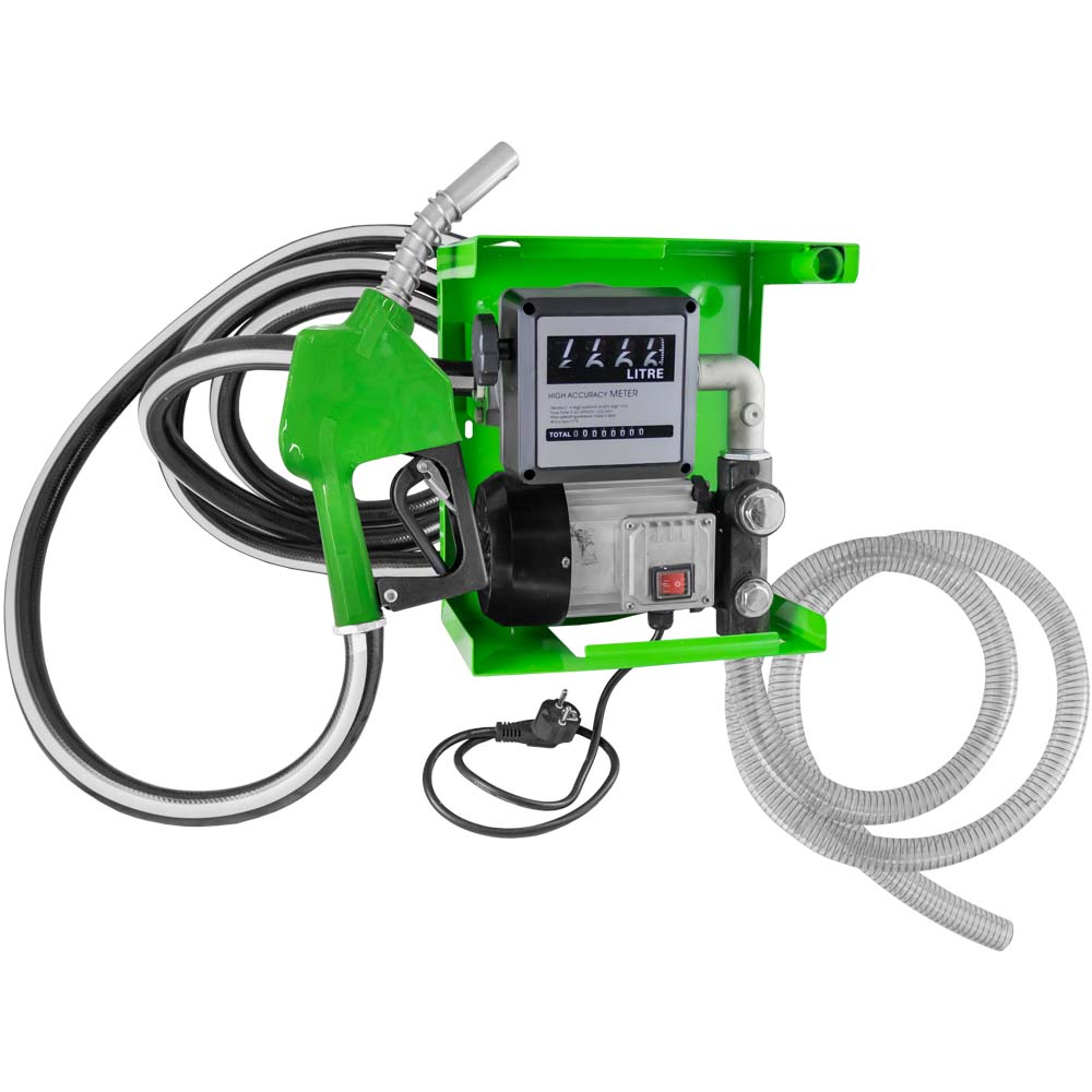 POMPA PER IL TRAVASO DEL GASOLIO CON DOSATORE E INDICATORE (200-240V) | 53697