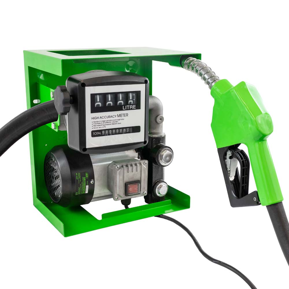 POMPA PER IL TRAVASO DEL GASOLIO CON DOSATORE E INDICATORE (200-240V) | 53697