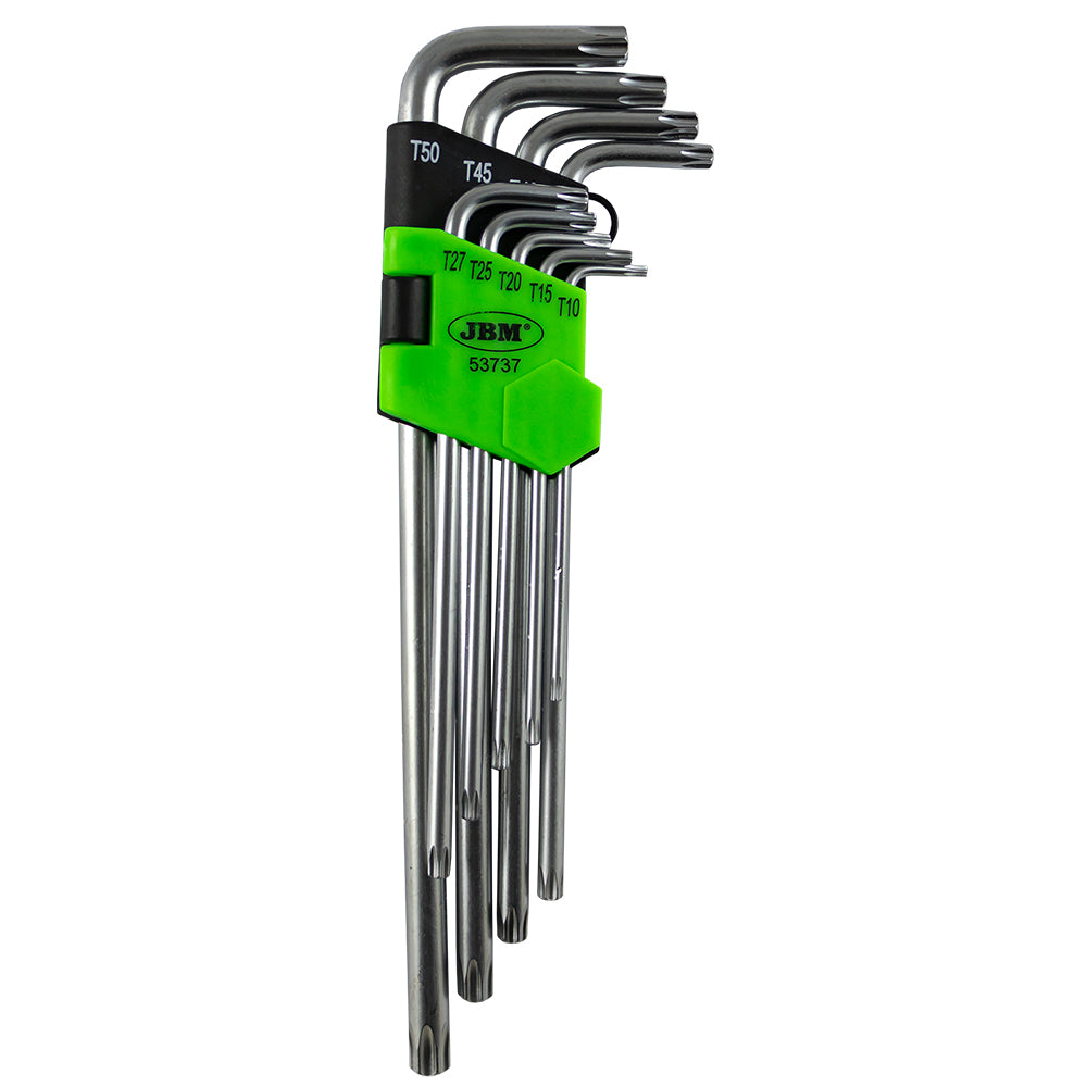53737 SET DI 9 UGELLI TORX (EXTRA LUNGHI)
