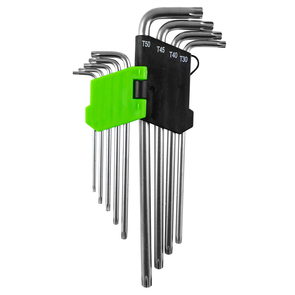 53737 SET DI 9 UGELLI TORX (EXTRA LUNGHI)