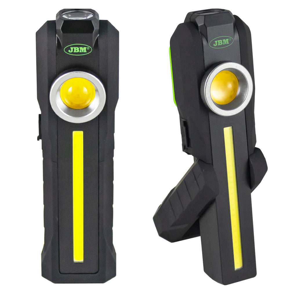 MINI LAMPADA LED CON BASE ARTICOLATA MAGNETICA - 300LM | 53776