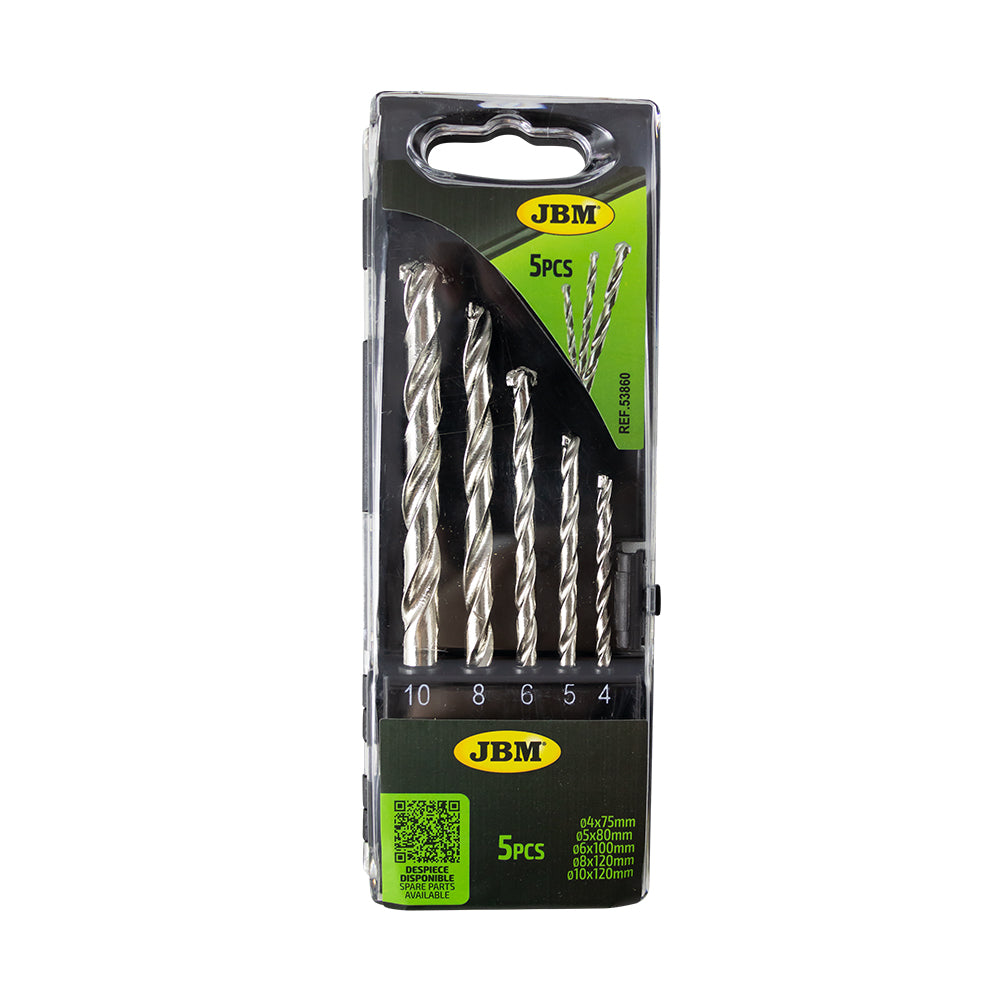 53860 SET DI TRAPANI PER CALCESTRUZZO 4-10 MM
