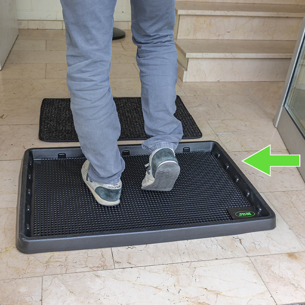 TAPPETO CON CONTENITORE PER LIQUIDO DISINFETTANTE | 53862