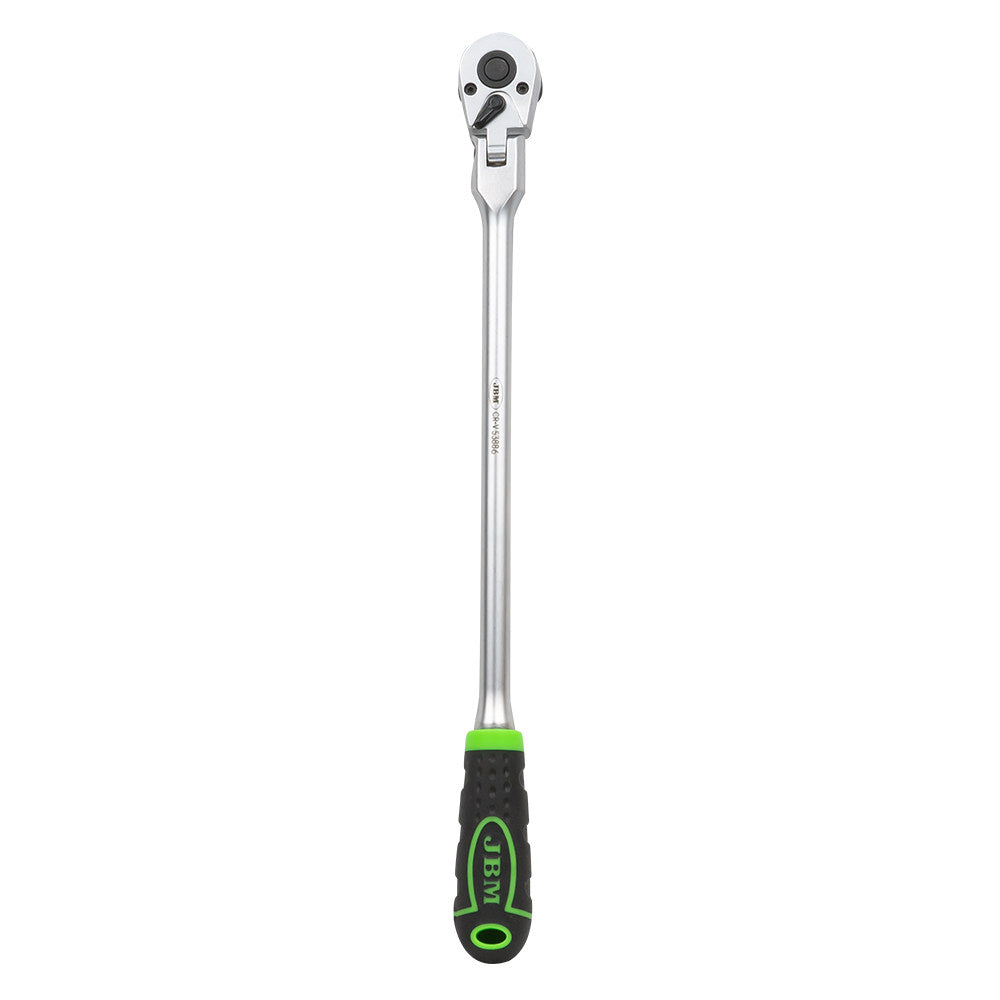 CRICCHETTO 1/4" ARTICOLATO EXTRA LUNGO 305MM CON TESTA A 72 DENTI | 53886