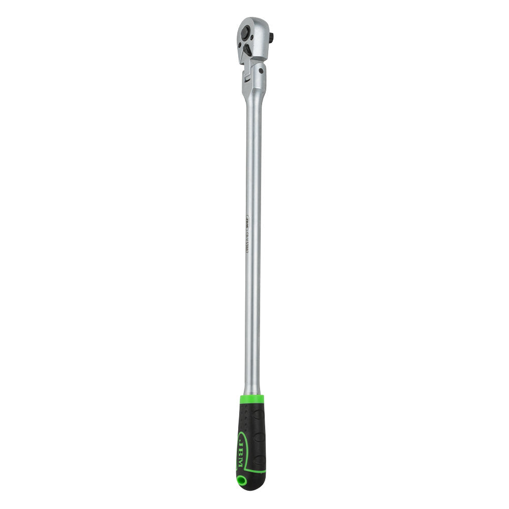 CRICCHETTO 3/8" ARTICOLATO EXTRA LUNGO 457MM CON TESTA A 72 DENTI | 53887
