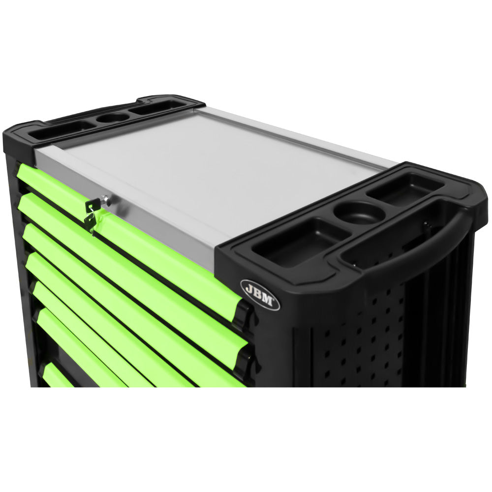 CARRELLO PORTA-UTENSILI XL CON 7 CASSETTI VERDE | 53912