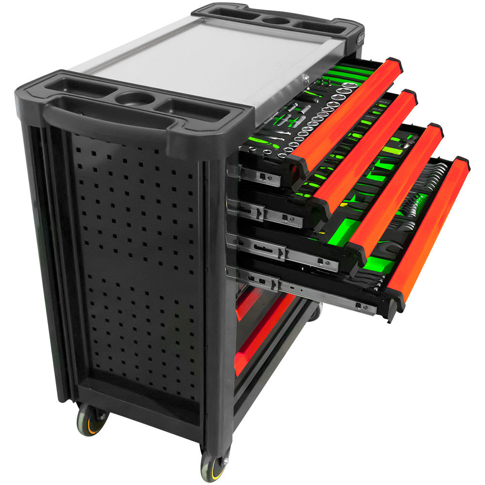 CARRELLO PORTA-UTENSILI XL CON 7 CASSETTI ROSSO | 53913