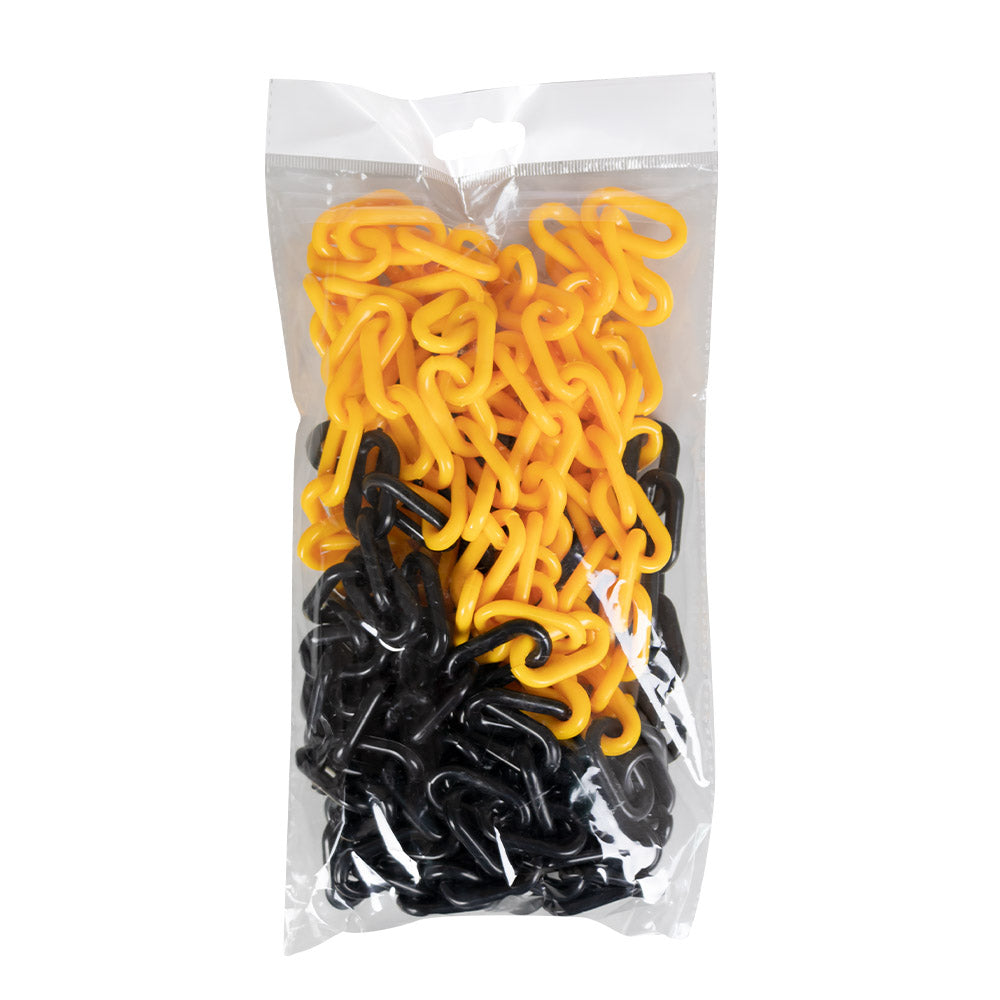 CATENA IN PLASTICA - 5M - GIALLO/NERO-53941