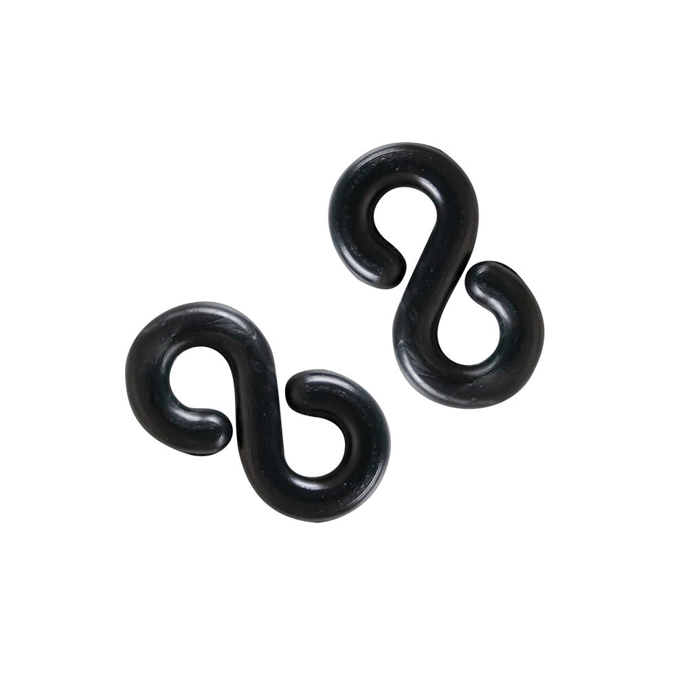 ANELLO DELLA CATENA IN PLASTICA NERO | 53942