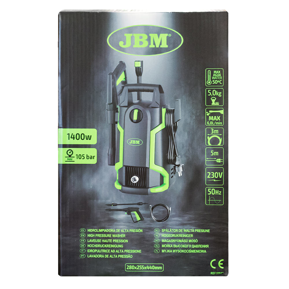 53947 IDROPULITRICE AD ALTA PRESSIONE 1400 W