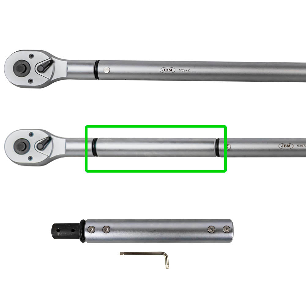 CHIAVE DINAMOMETRICA 3/4" ESTENSIBILE, 100?1210 MM | 53972