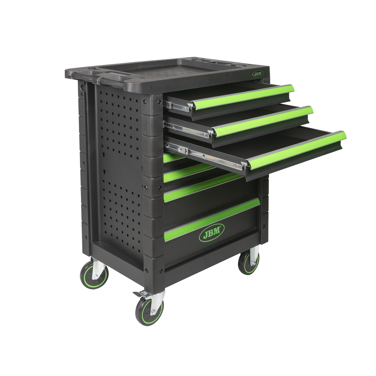 CARRELLO A 7 CASSETTI SENZA UTENSILI - VERDE | 54006