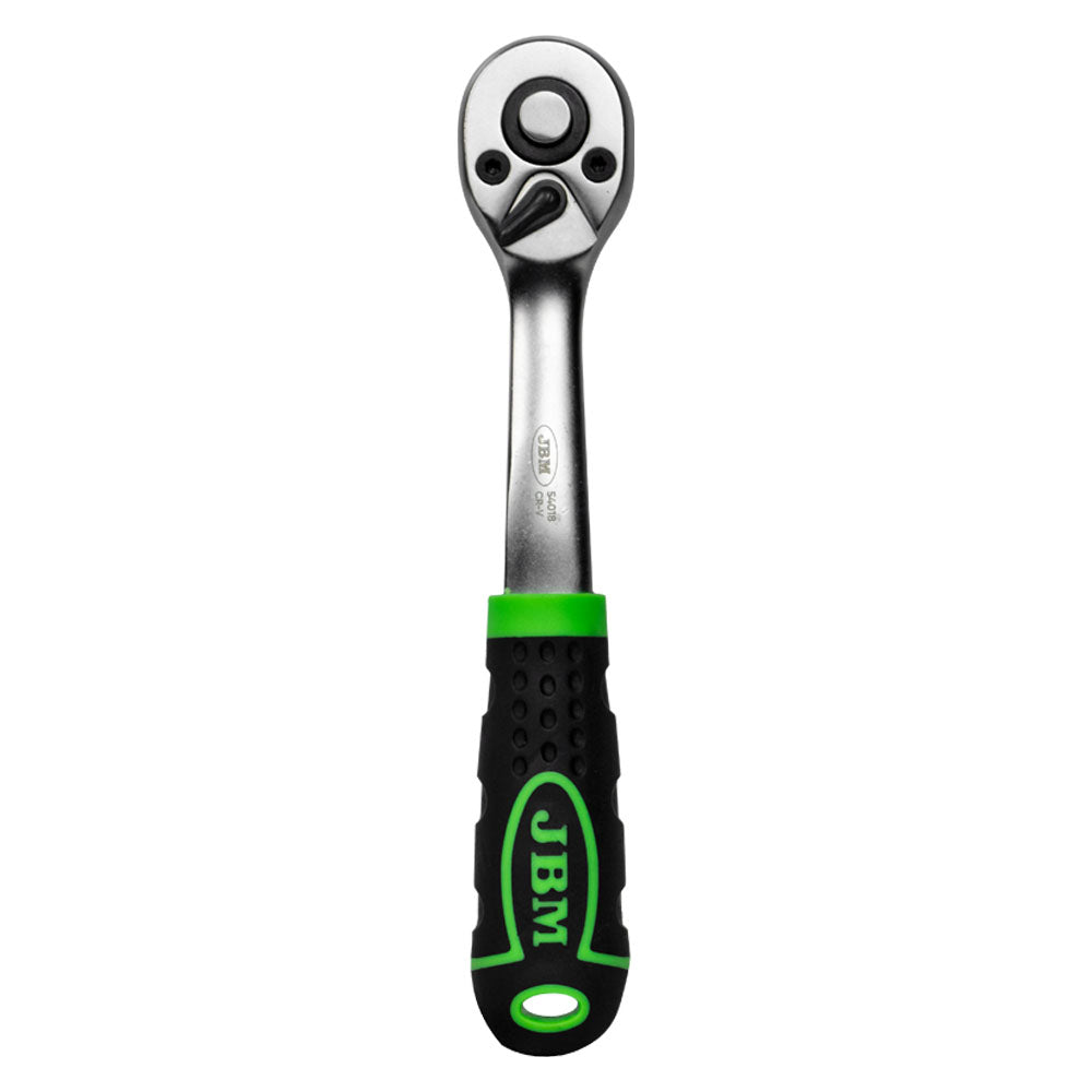 CRICCHETTO 1/4" CON TESTA A 72 DENTI 145MM - ZINCATO | 54018