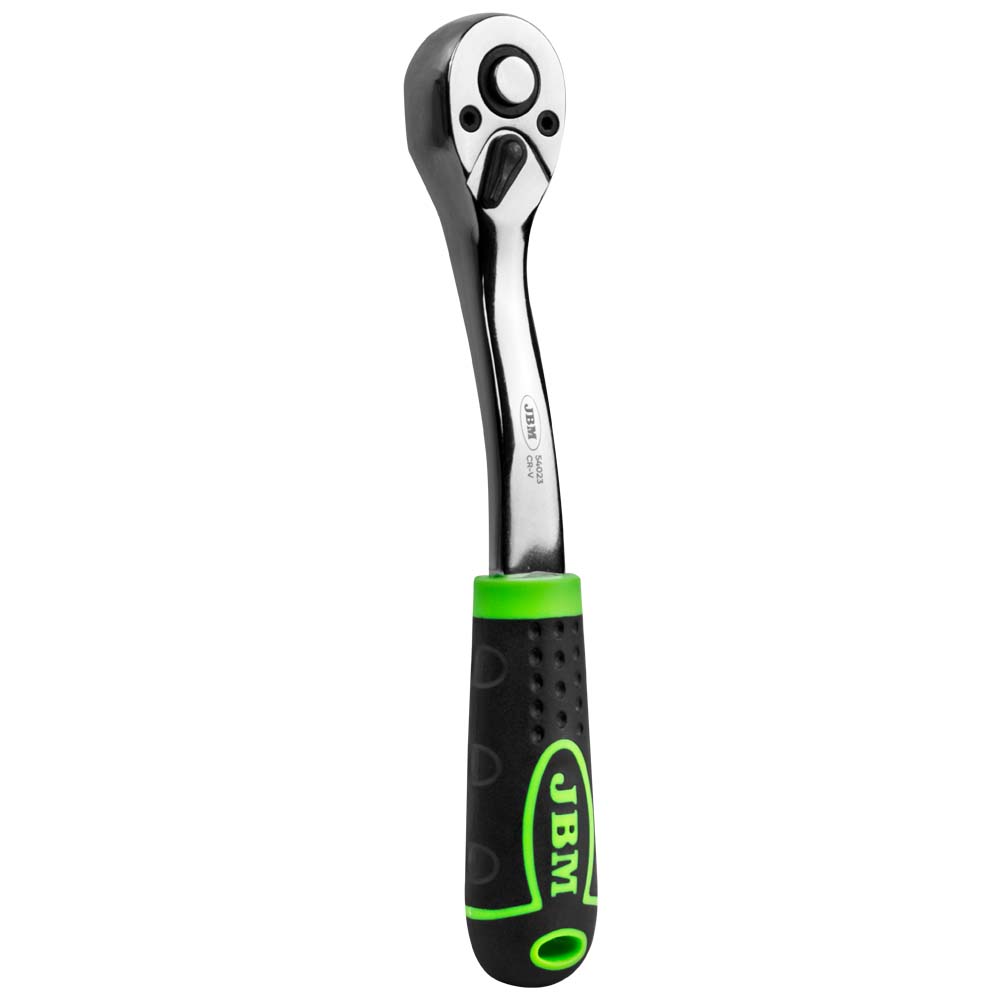 CRICCHETTO 3/8" CON TESTA A 72 DENTI 200MM - CROMATO | 54023
