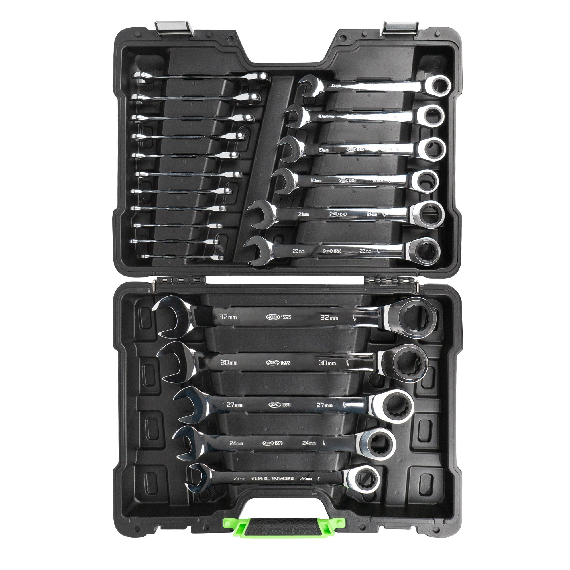 54041 SET DI 22 CHIAVI COMBINATI A CRICCHETTO
