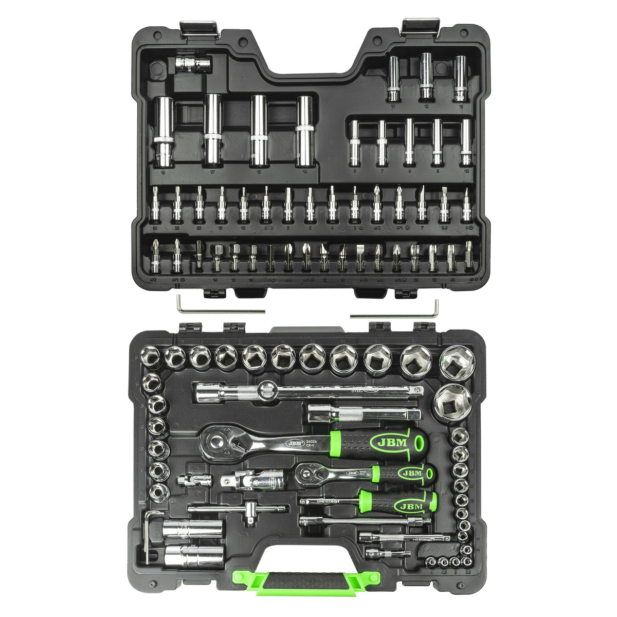 SET DI UTENSILI DA 94 PEZZI CON BUSSOLE ESAGONALI DA 1/4 | 54049
