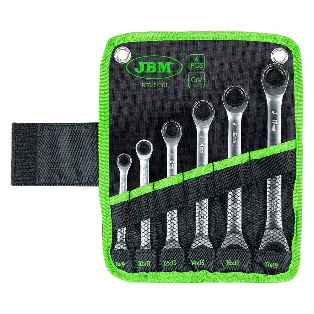 54101 SET DI 6 CHIAVI CON CRICCHETTO