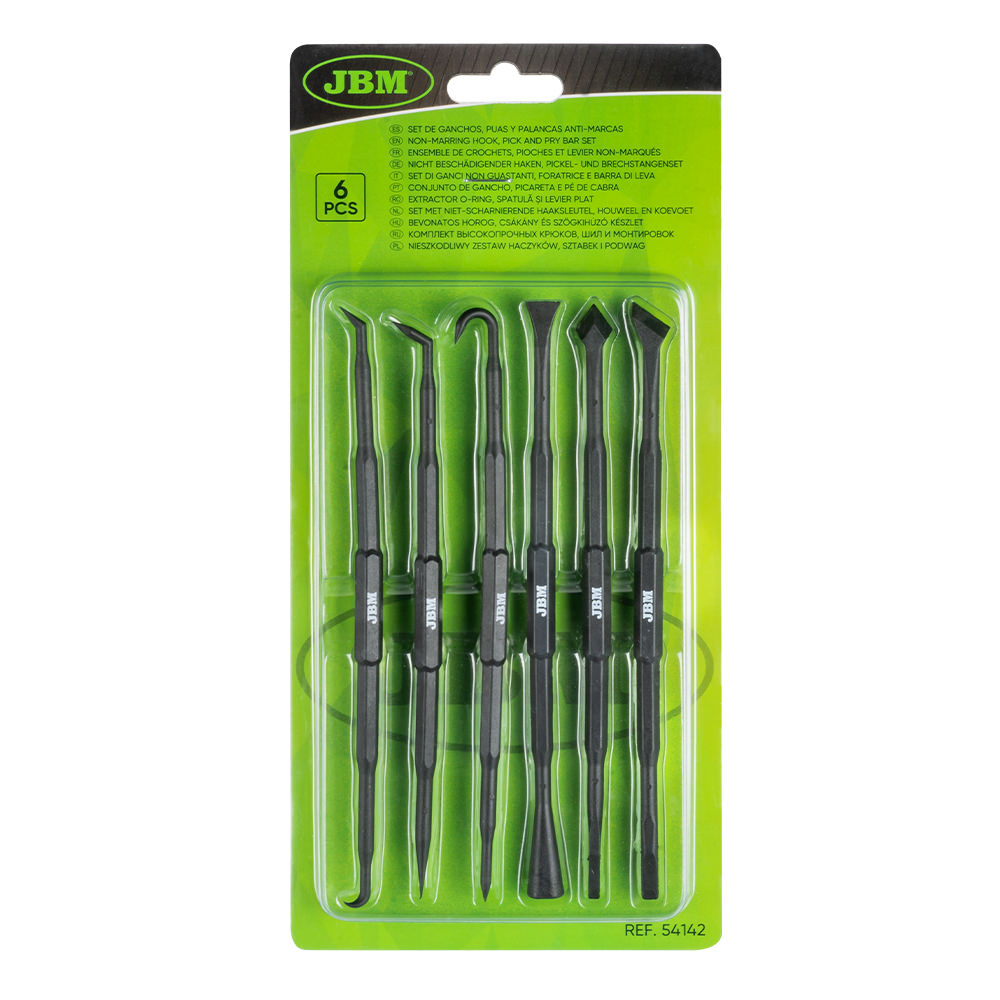 54142-SET DI GANCI, SPUNTONI E LEVE ANTI-SEGNI