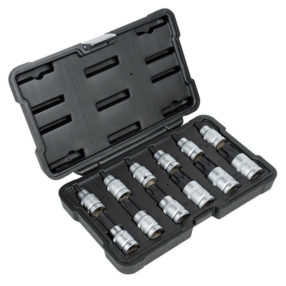 54154 - SET DI 12 PEZZI 1/2" PUNTA TORX