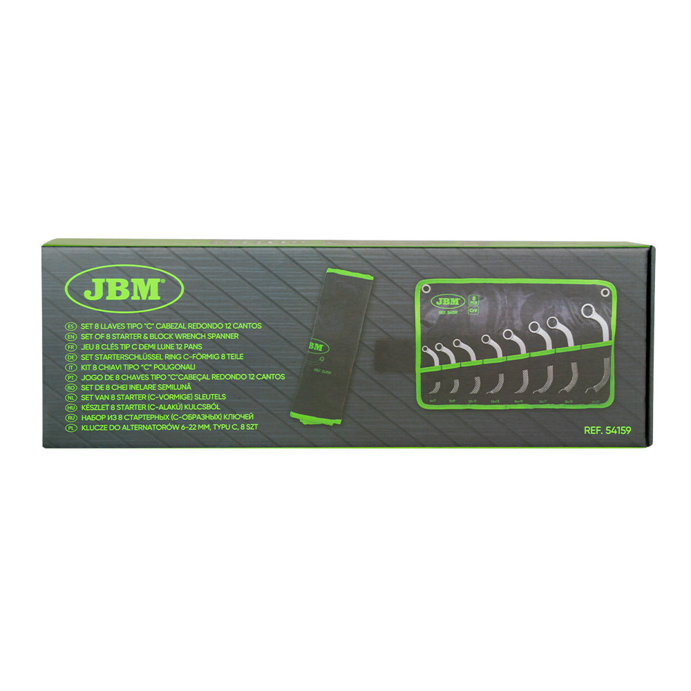 SET DI 8 CHIAVI A C A 12 POLI | 54159