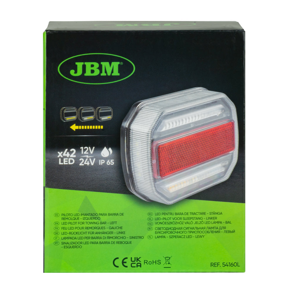 LAMPADA LED PER BARRA DI RIMORCHIO - SINISTRO | 54160L