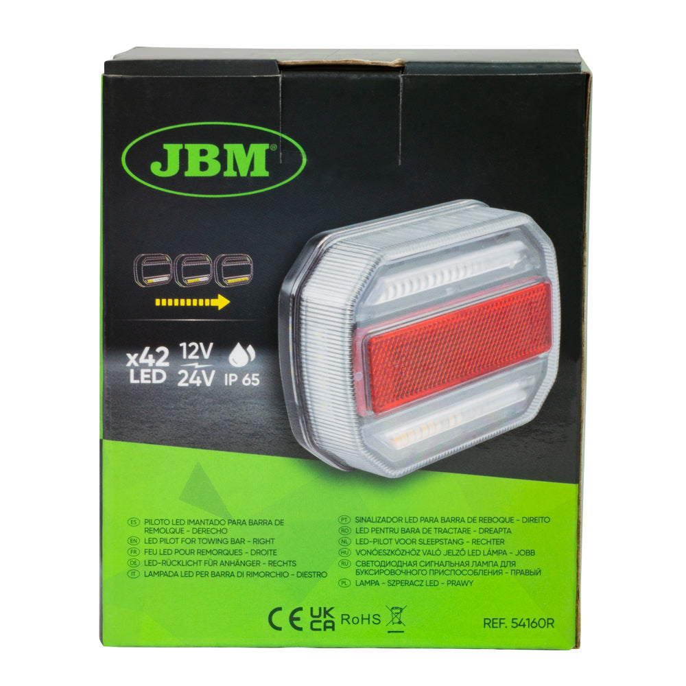 LAMPADA LED PER BARRA DI RIMORCHIO - DESTRO | 54160R