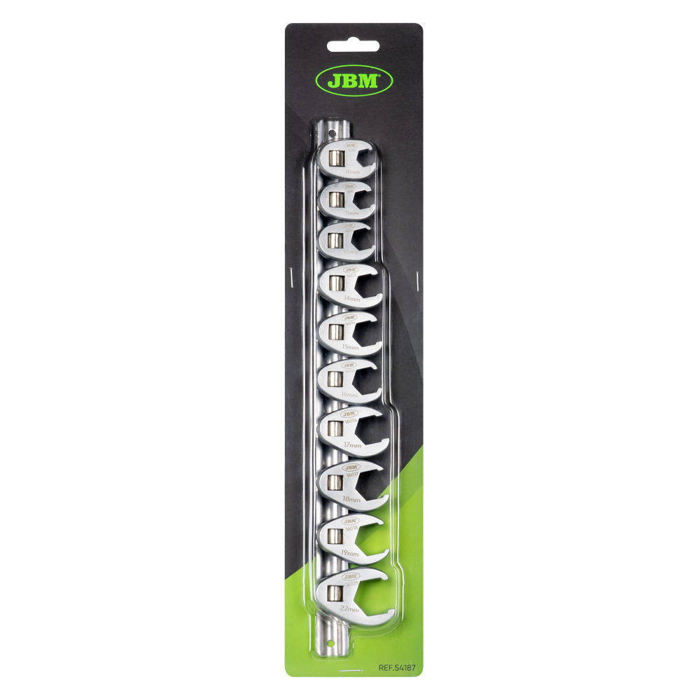 SET DI 10 CHIAVI CROWFOOT 3/8" | 54187