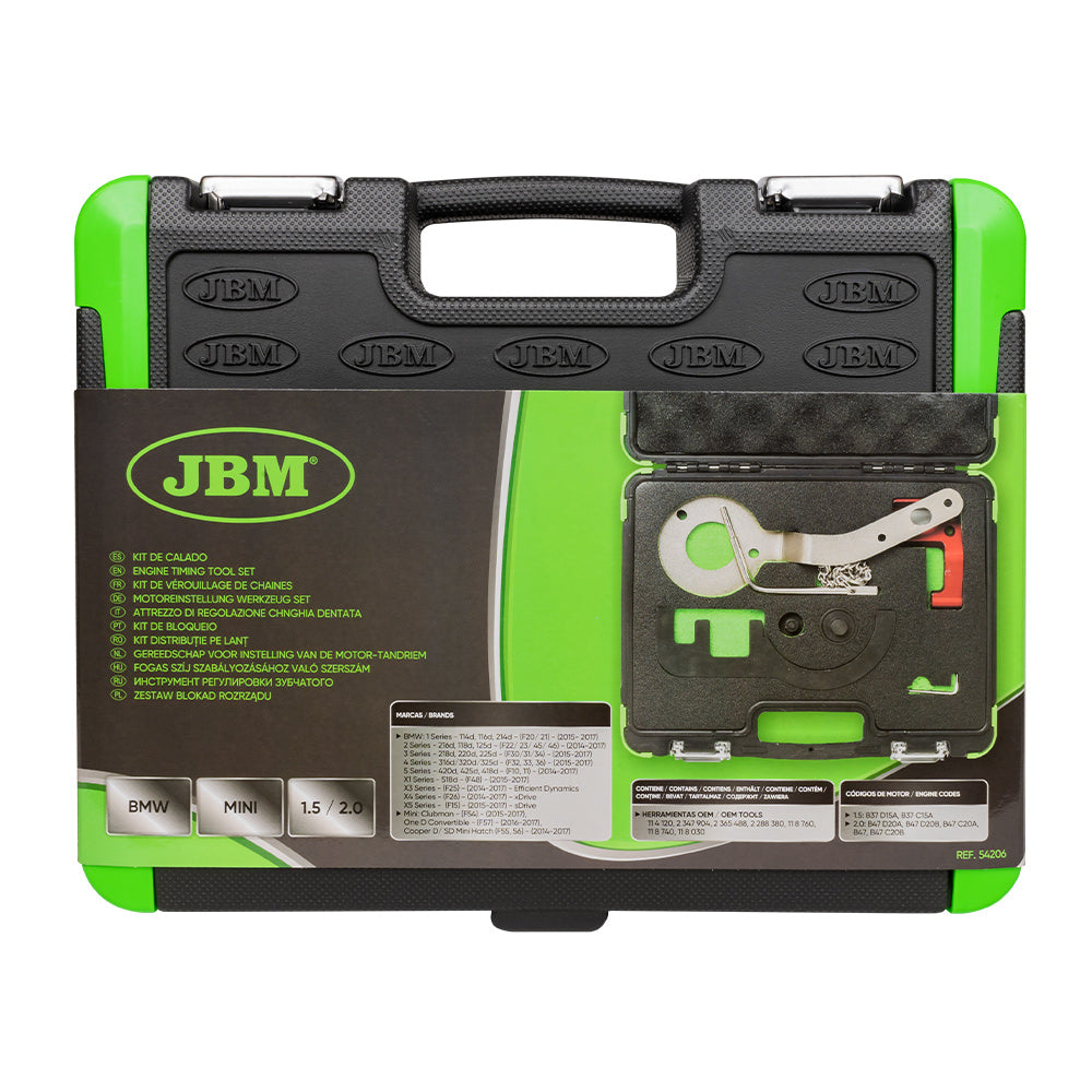 54206 KIT DI ATTREZZI DI CRONOMETRAGGIO DEL MOTORE PER BMW/MINI 1.5 , 2.0L