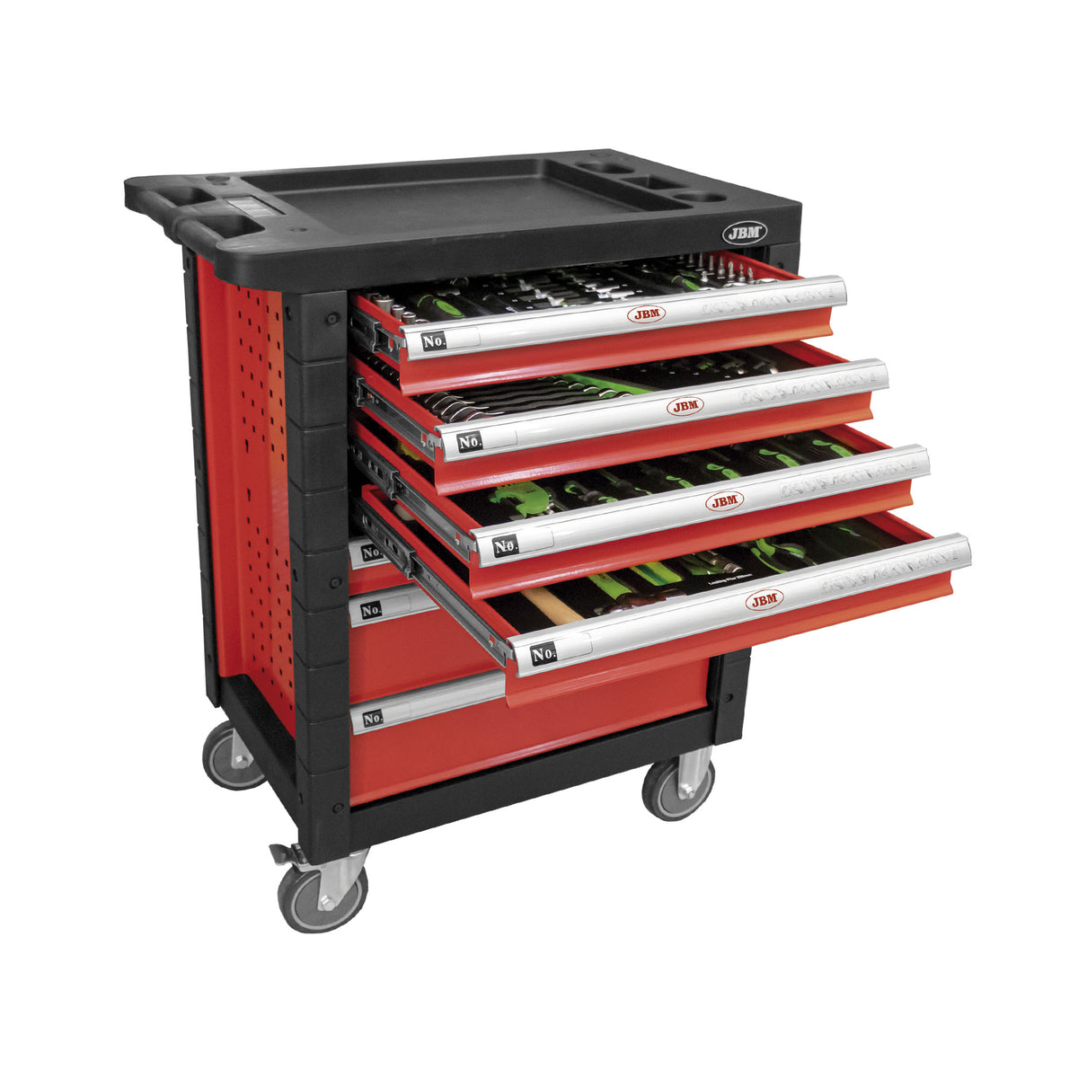 CARRELLO PORTAUTENSILI 7 CASSETTI ROSSO SPECIALE PER AUTOCARRI | 54238
