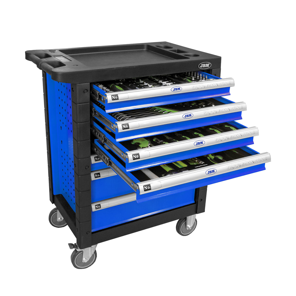 CARRELLO PORTAUTENSILI 7 CASSETTI BLU SPECIALE PER AUTOCARRI | 54239