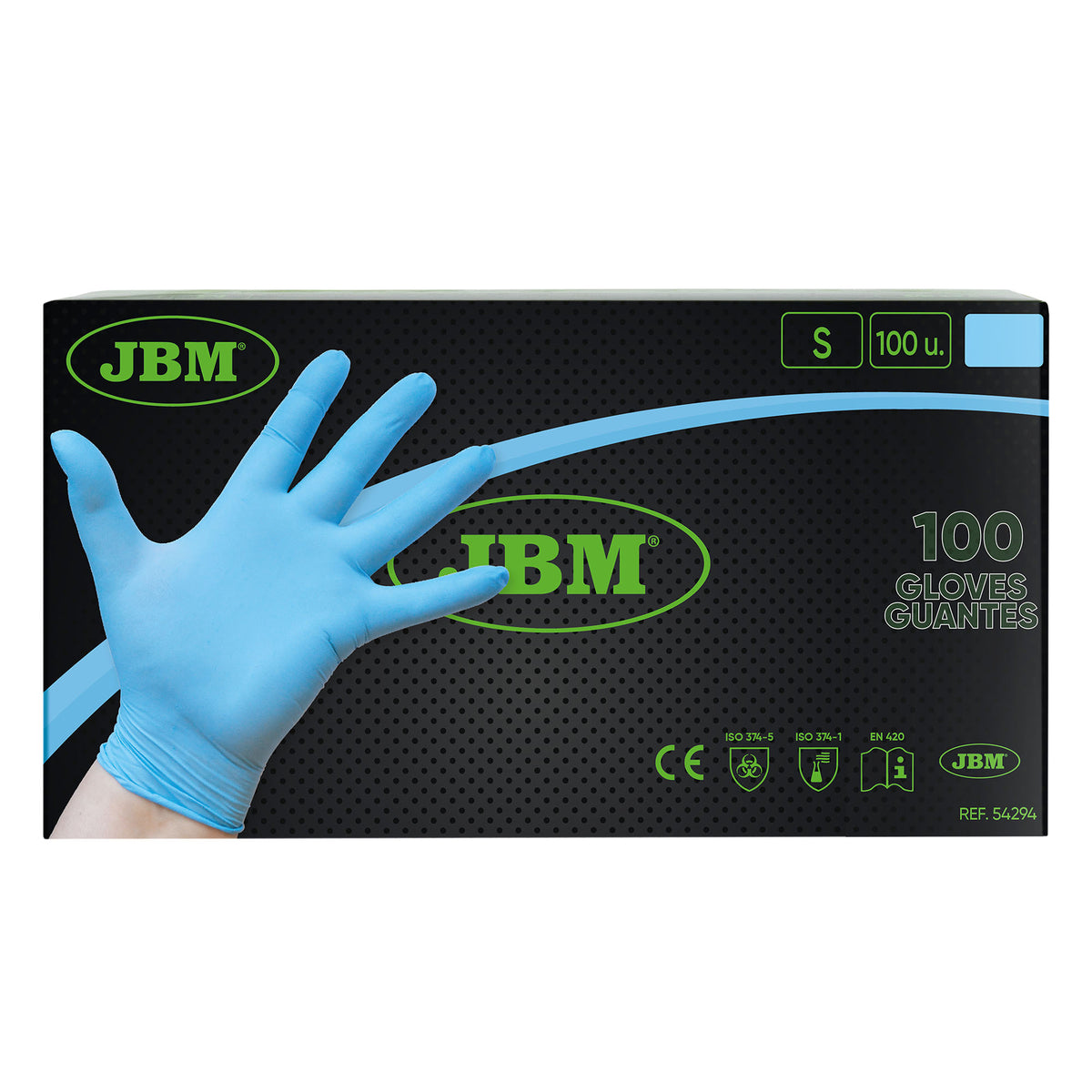 SCATOLA DA 100 PZ GUANTI NITRILE TAGLIA S | 54294