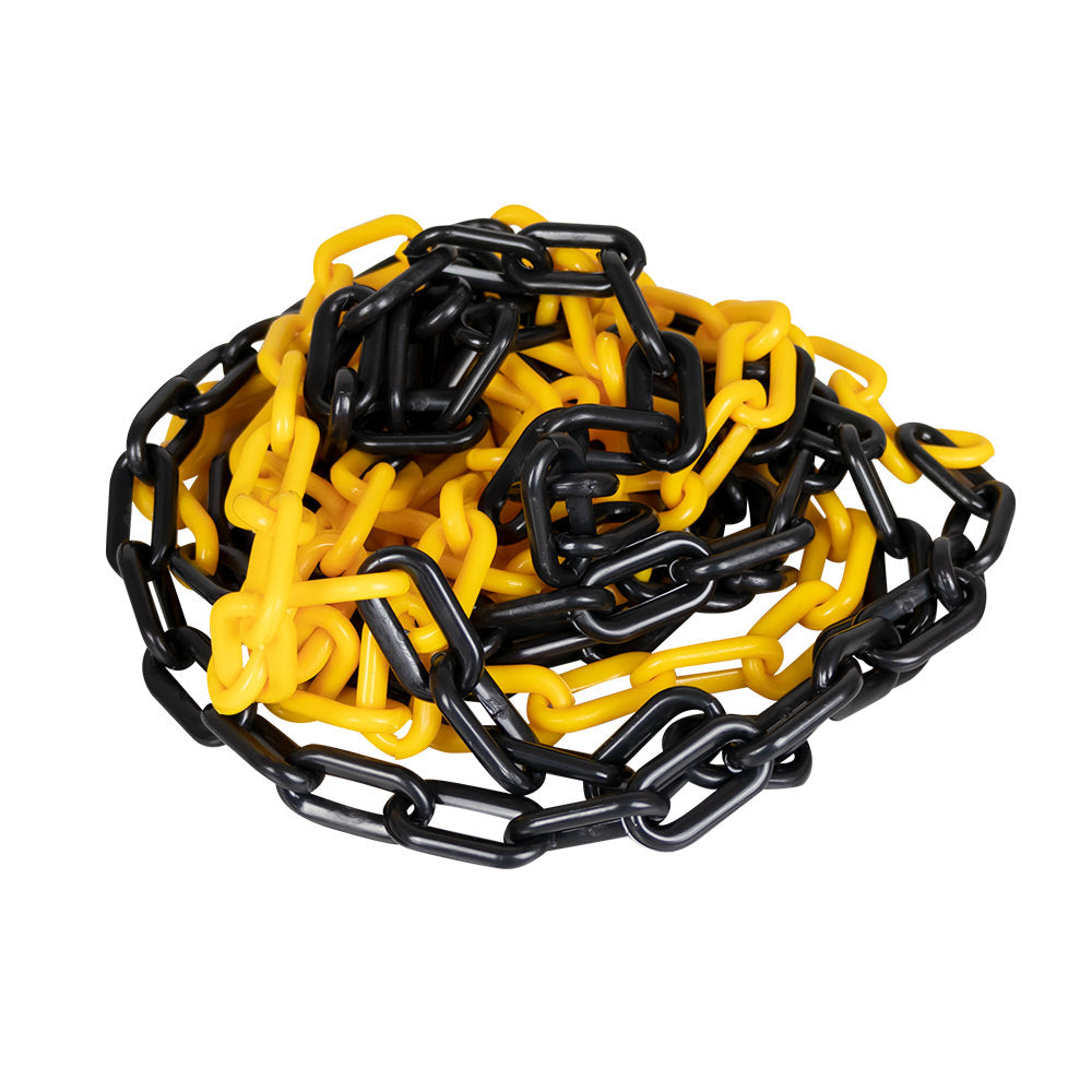 CATENA IN PLASTICA - 7M - GIALLO/NERO | 54326