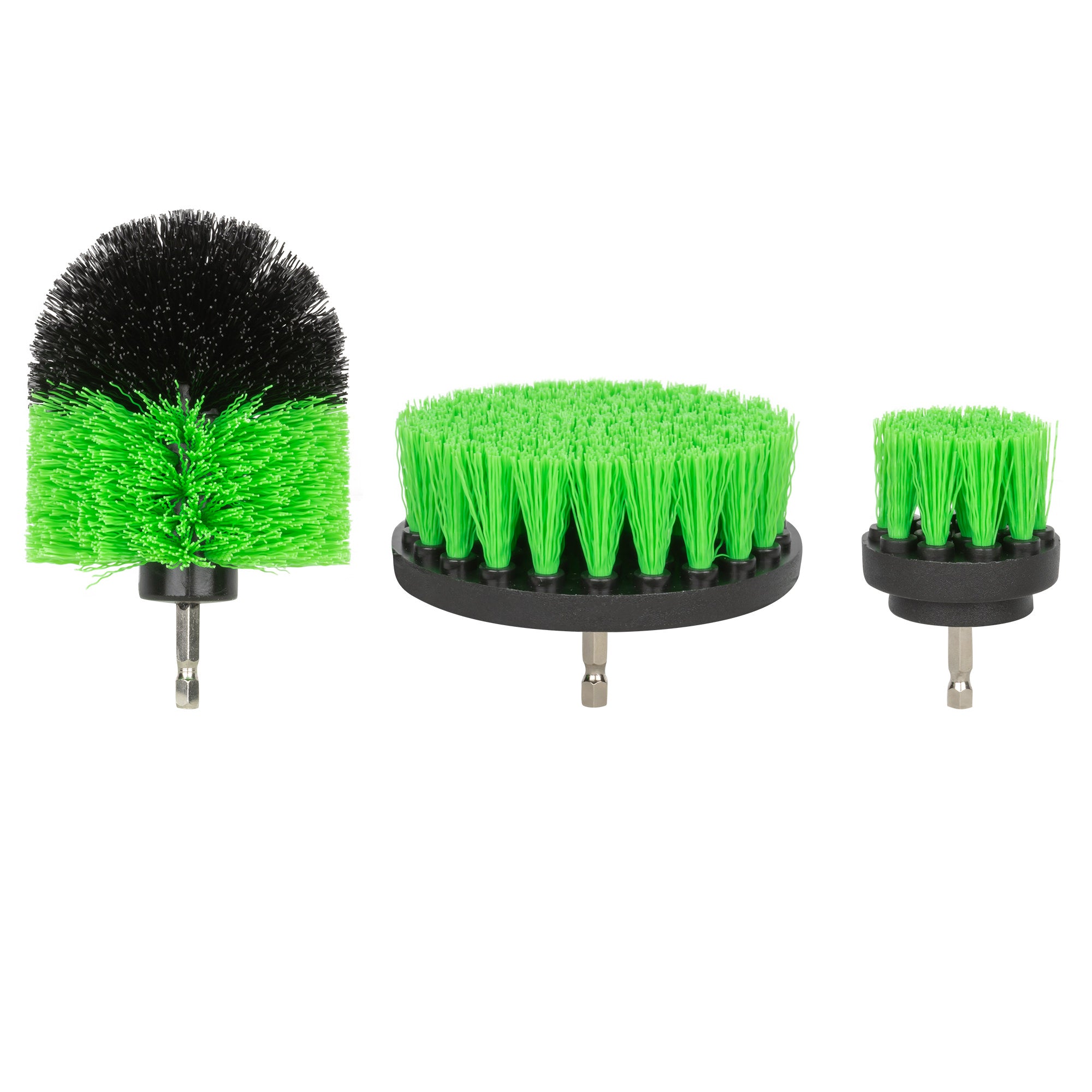 SET DI 3 SPAZZOLE PER LA PULIZIA DEL TRAPANO | 54346