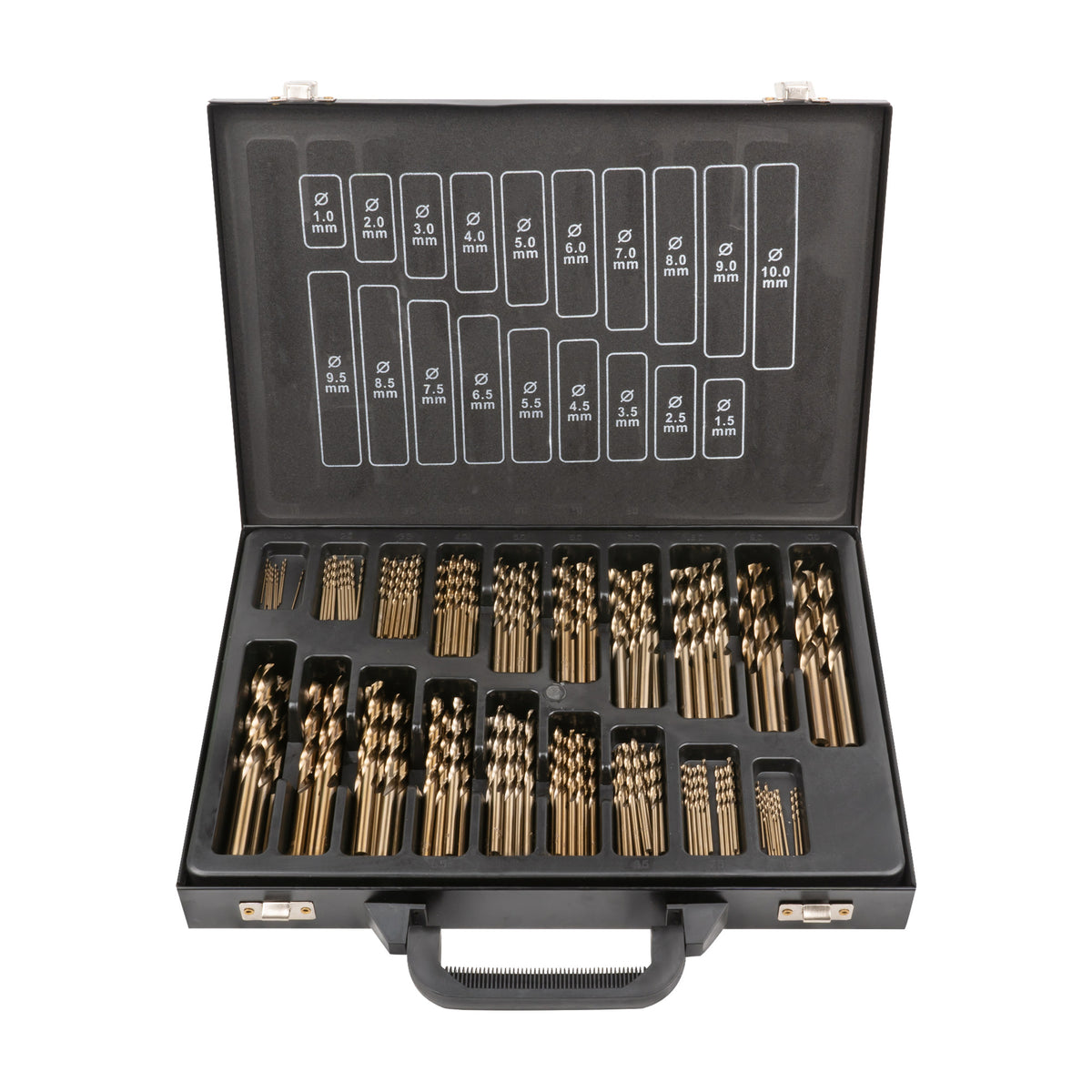 SET DI PUNTE ELICOIDALI 1-10MM HSS-CO5 COBALTO | 54348