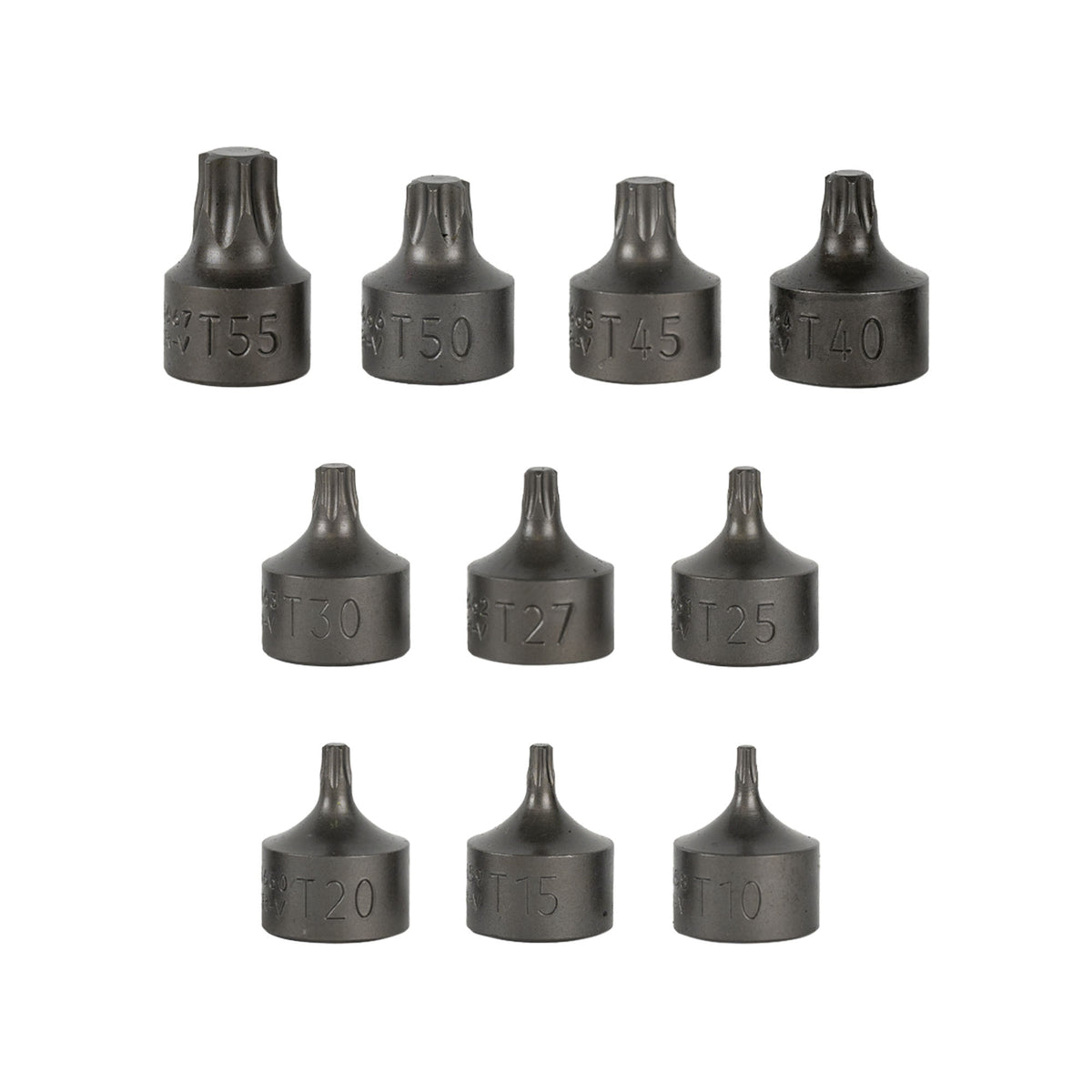 SET DI 10 INSERTI TORX CORTI CON BUSSOLE 3/8" | 54546