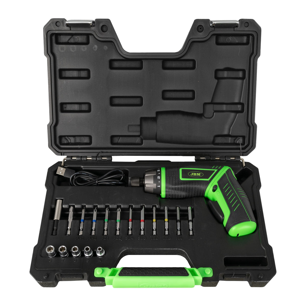 CACCIAVITE A BATTERIA E SET DI PUNTE | 54683