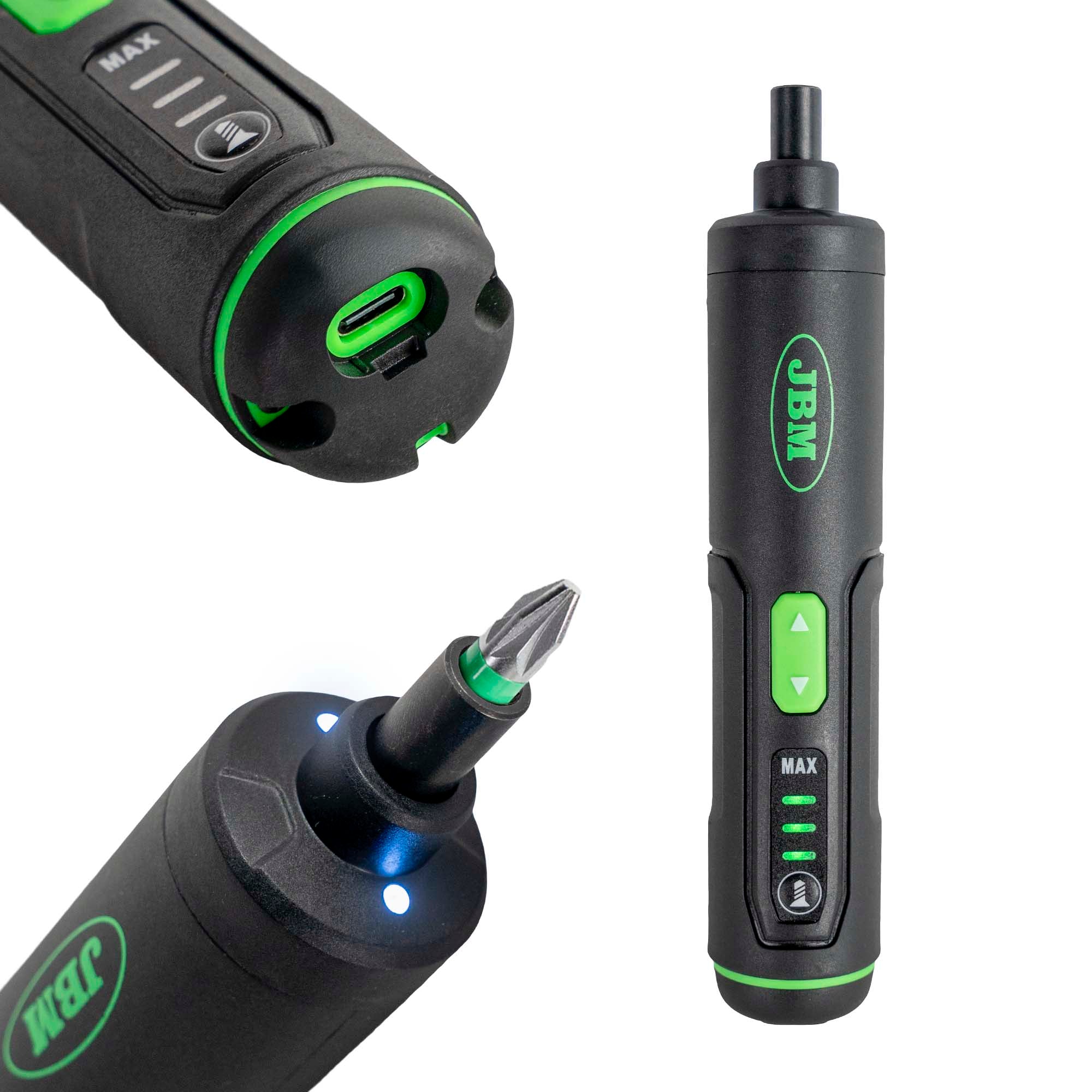 CACCIAVITE A BATTERIA A 3 VELOCITÀ CON PUNTE | 54860 ⭐️ FUORITUTTO ⭐️