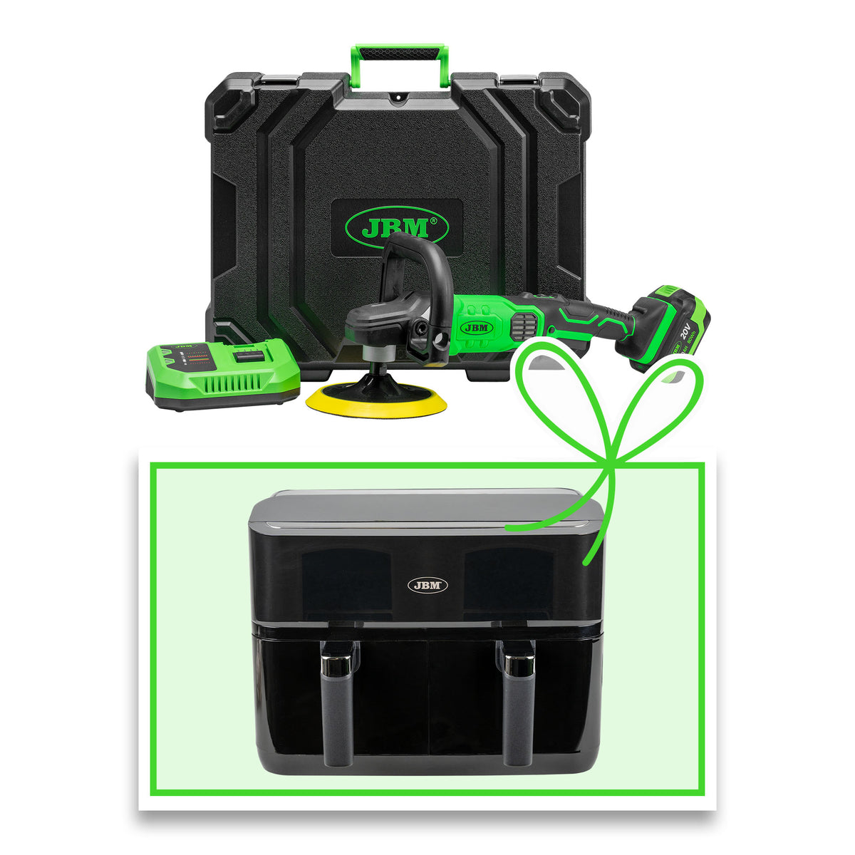 LUCIDATRICE A BATTERIA CON VALIGETTA + FRIGGITRICE | 60009C-F