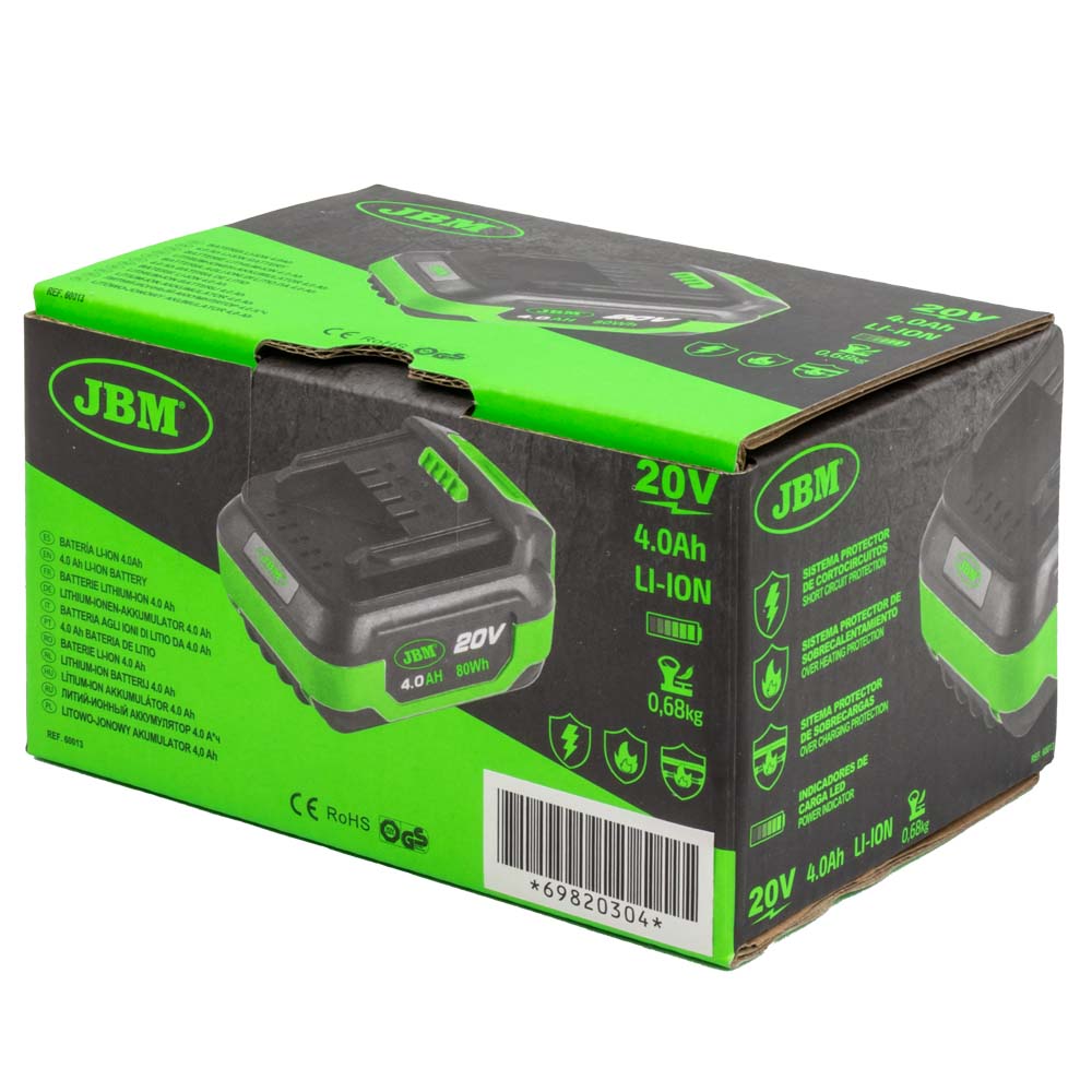 BATTERIA AGLI IONI DI LITIO DA 4.0 AH | 60013