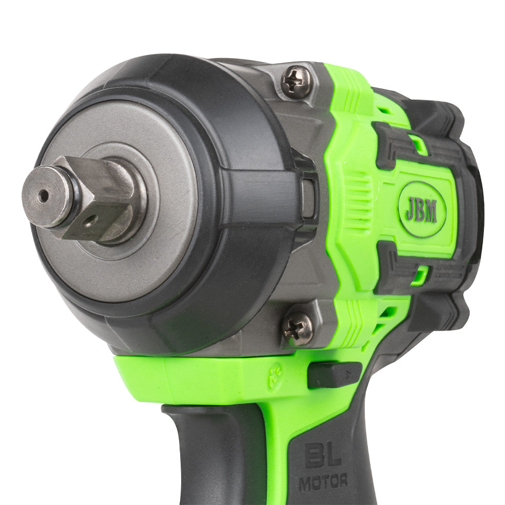 PISTOLA AD IMPATTO BRUSHLESS A BATTERIA (BATTERIA NON INCLUSA)1/2" 800NM 60046