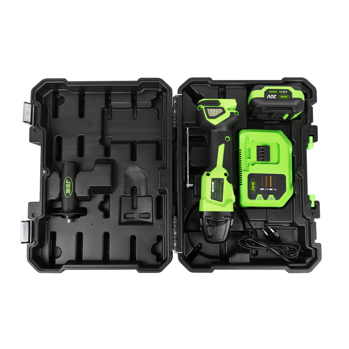 SMERIGLIATRICE ANGOLARE 125MM BRUSHLESS A BATTERIA CON CUSTODIA | 60049C
