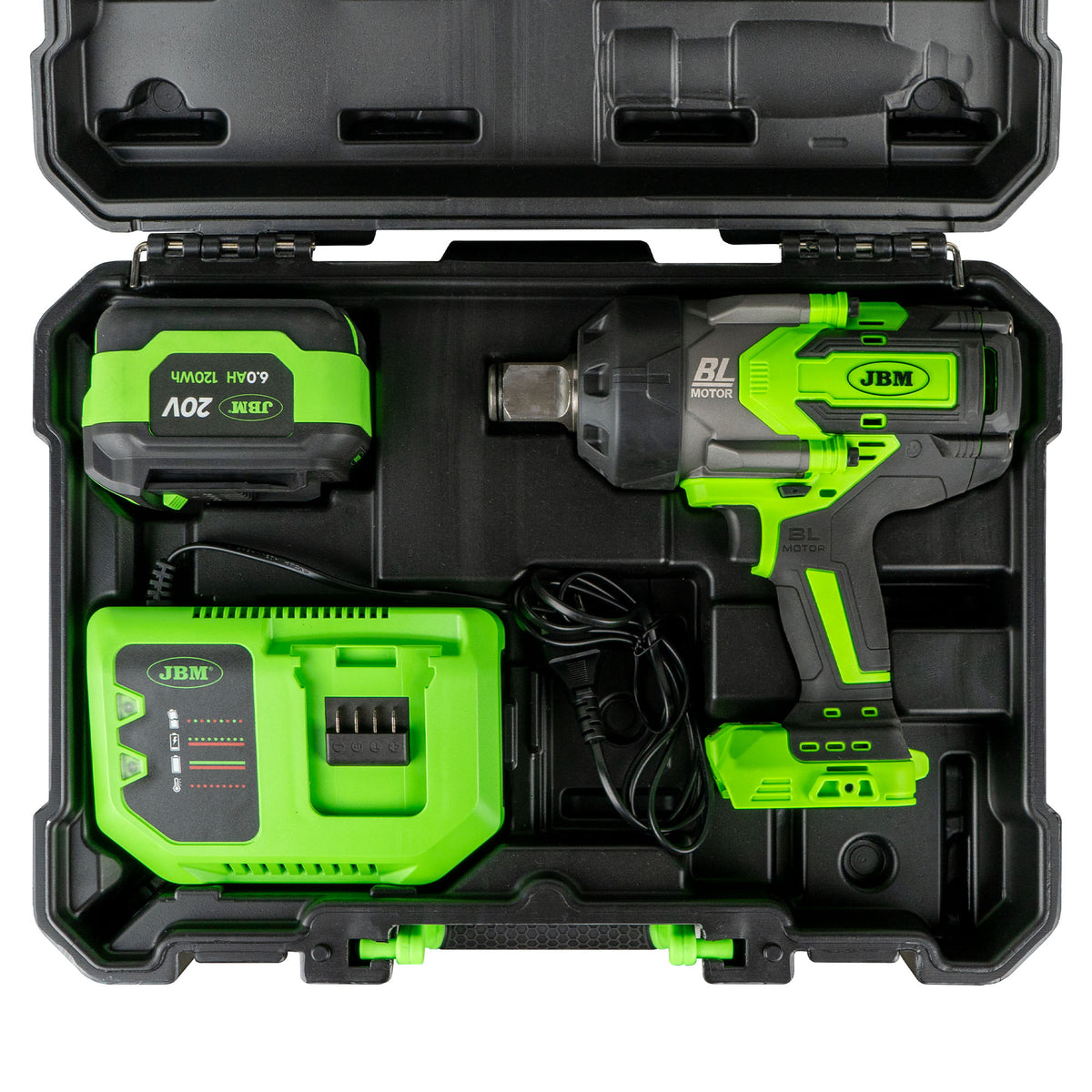 CHIAVE A IMPATTO 1" 2300NM BRUSHLESS A BATTERIA CON CUSTODIA | 60050C