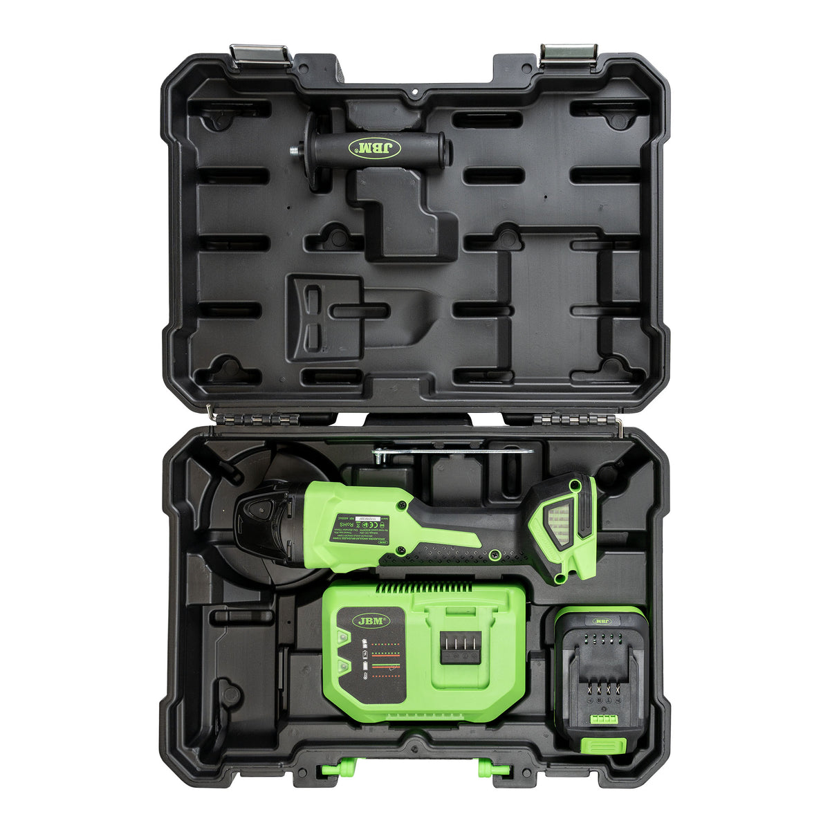 SMERIGLIATRICE ANGOLARE 115MM BRUSHLESS A BATTERIA CON CUSTODIA | 60054C