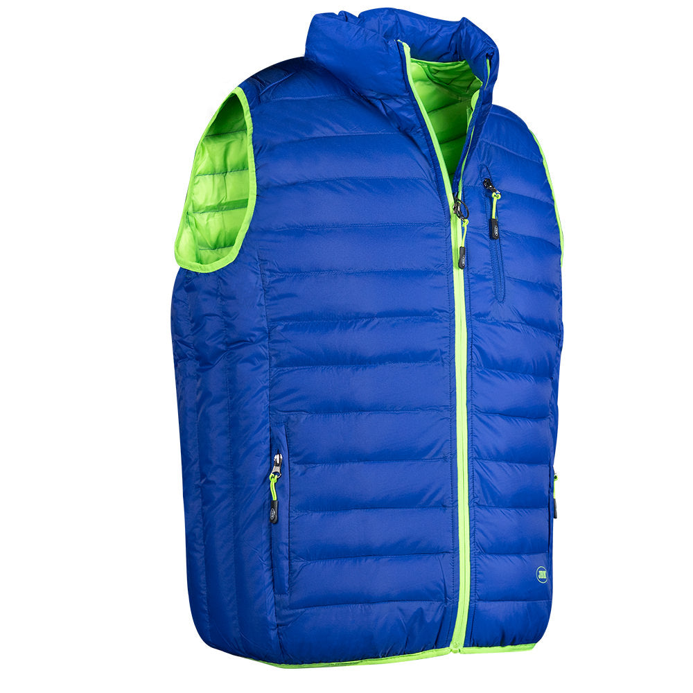 GILET VERDE/BLU, TAGLIA XL | 70009