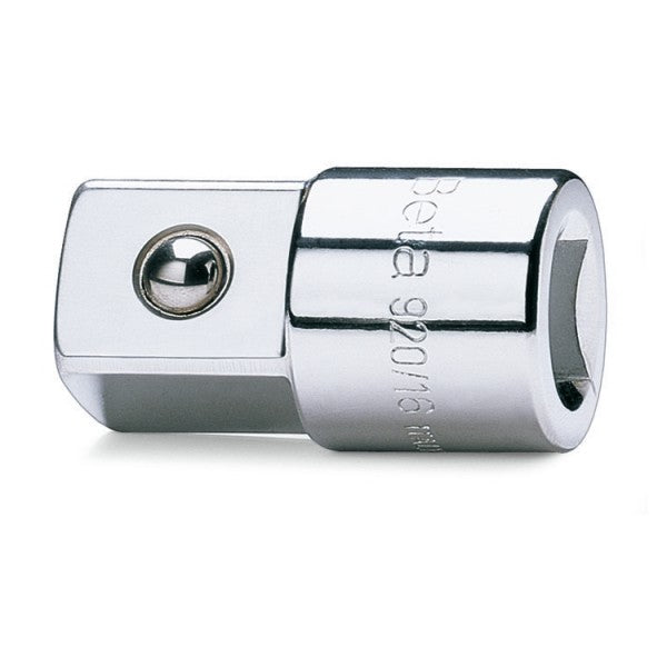 920/16 Raccordo con attacco quadro femmina 1/2" e maschio 3/4" cromato