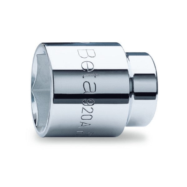 920A Chiavi a bussola con attacco quadro femmina 1/2" bocca esagonale, cromate